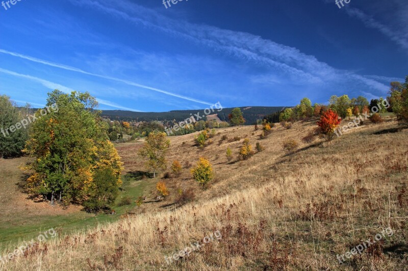 Mountains Nature Landscape Sky Meadows