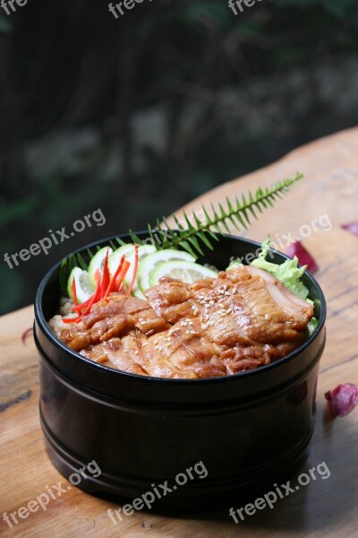 Lunch Box Gourmet Chinese Cuisine Free Photos