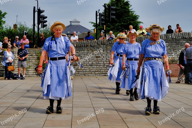 Morris Dancers People Dance Entertainment Morris