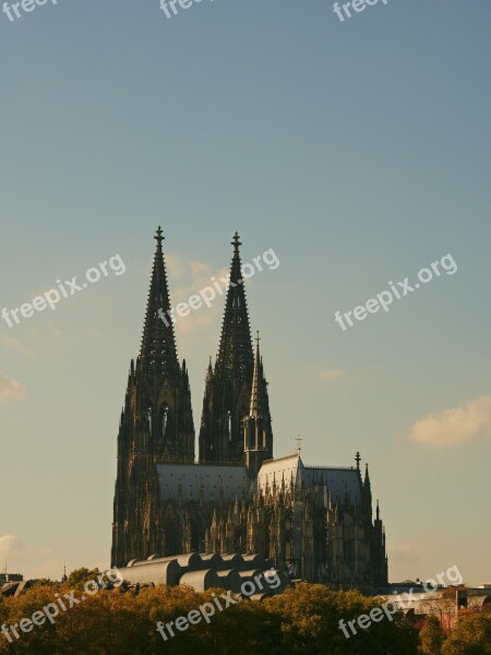 Cologne Dom City Rhine Germany