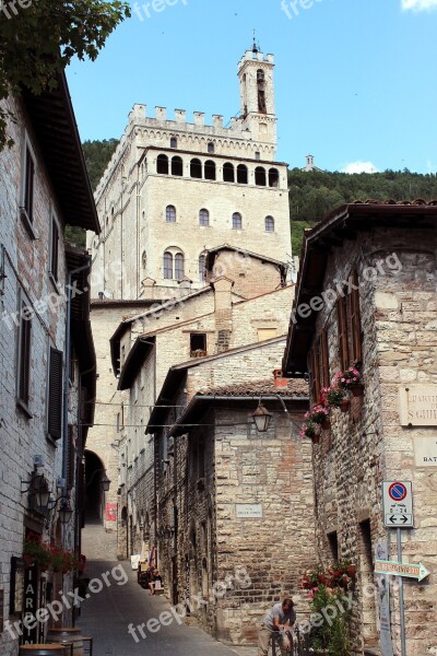 Umbria Gubbio Glimpse Free Photos