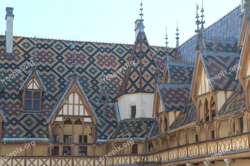 Beaune The Hospices De Beaune Burgundy Architecture Historical Monument