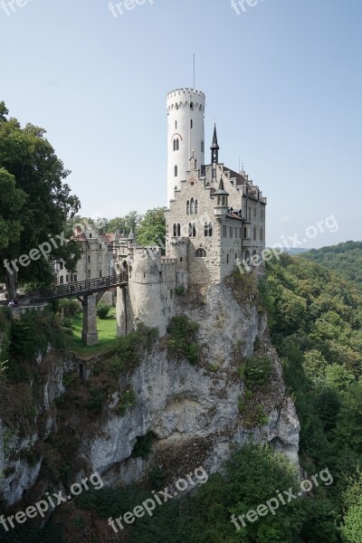 Castle Lichtenstein Middle Ages Germany Tower