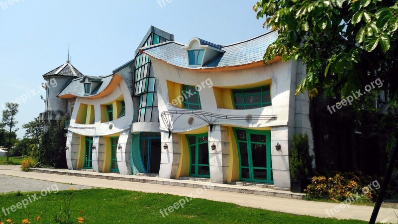 Architecture House Window Landscape Facade