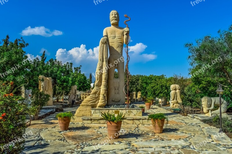 Cyprus Mazotos Petreon Sculpture Park Open Air Museum Art