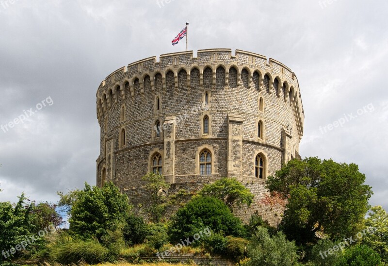 Windsor Castle Castle England Tower Royal