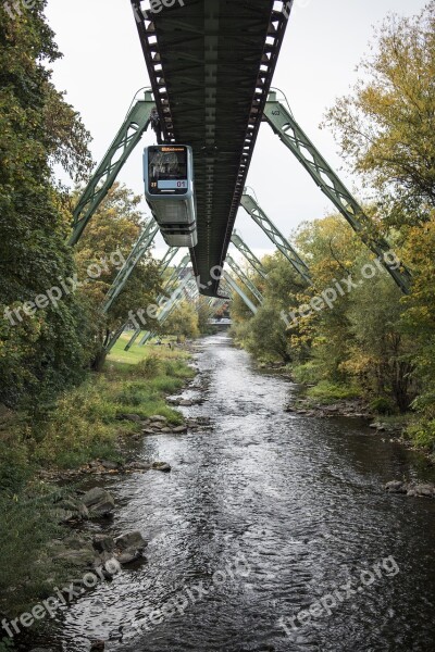 Wuppertal Schwebebahn Technology Scaffold Oberbarmen