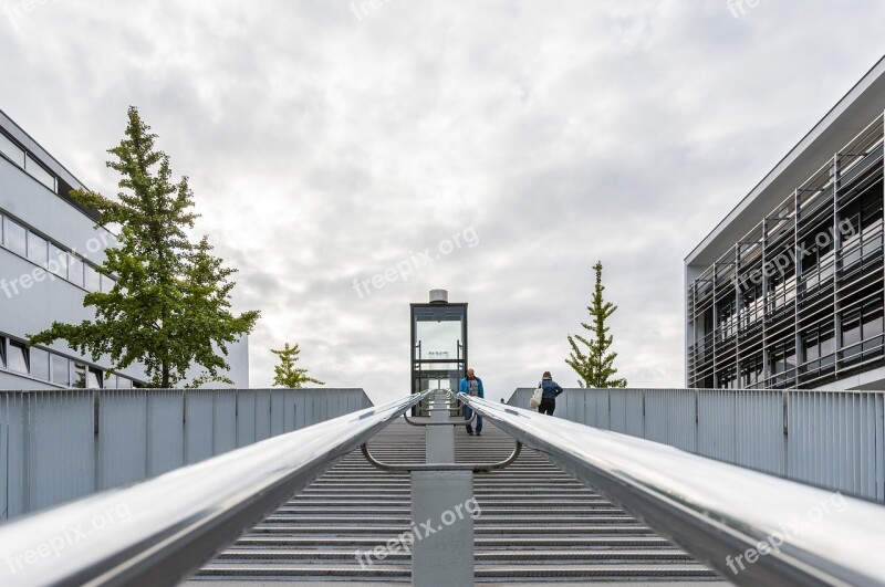 Maastricht Trap Mesh Pedestrian Bridge Bridge