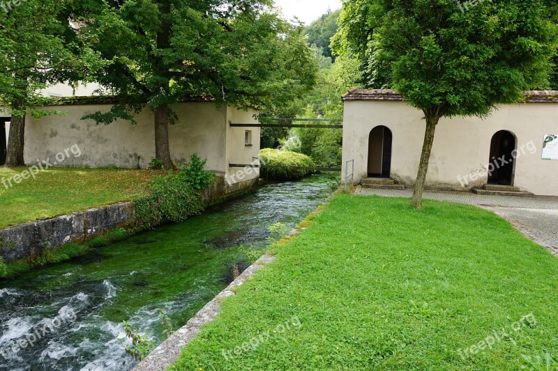 Zwiefalten Bach Water Meadow Field