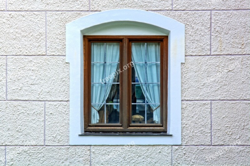 Window Wooden Windows Leaded Glass Old Historically