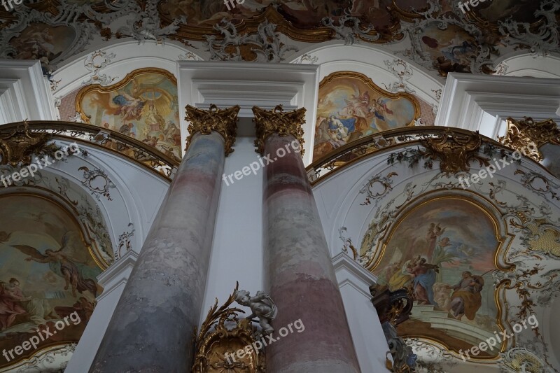 Church Zwiefalten Religion Building Baroque