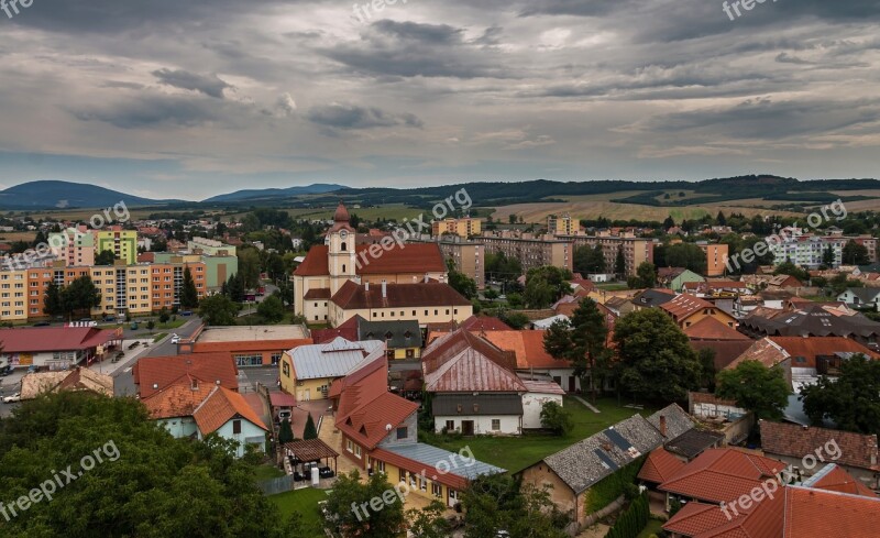 Filakovo City Slovakia Church Settlement