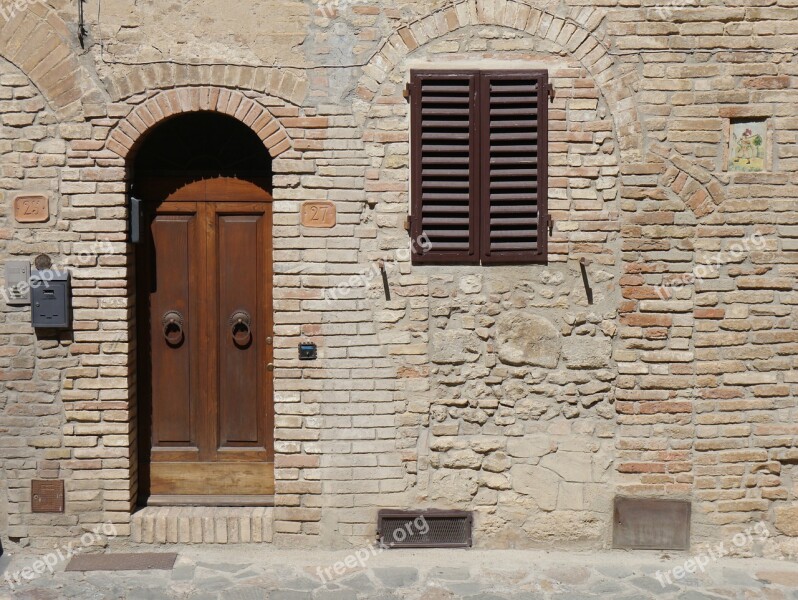 Door Doorway Italy Entrance Home