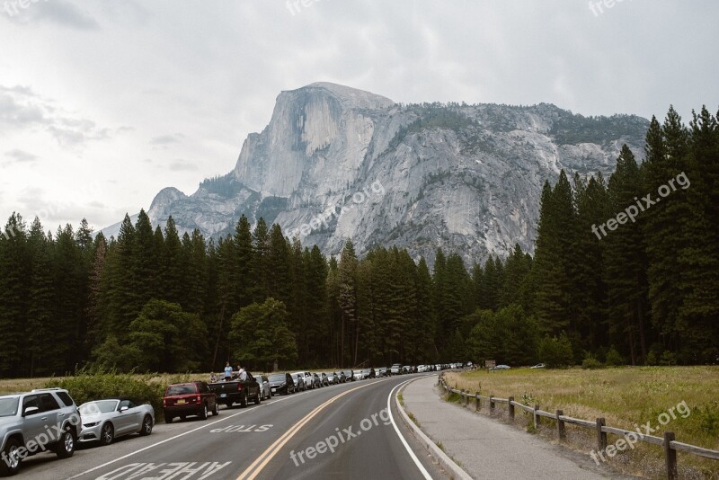 Yosemite Half Dome Nature Dome California