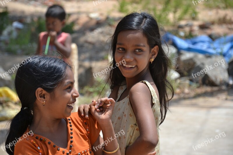 India Poverty Street Children Free Photos