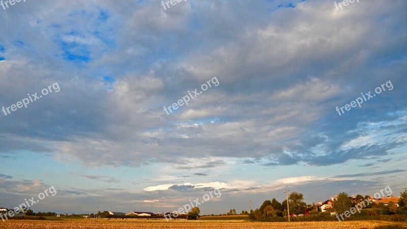 Landscape Sky Clouds Vista Cloud