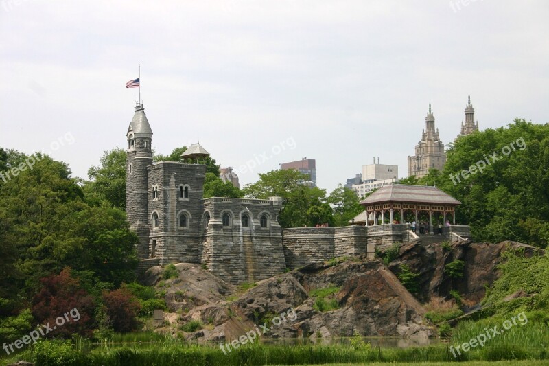 Belvedere Castle Central Park Park Nature