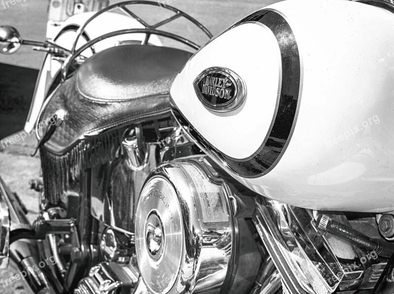 Harley Motorcycle Motor Transport Engine