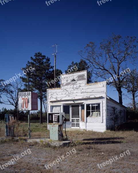 Petrol Stations Gas Pump Petrol Gas Refuel