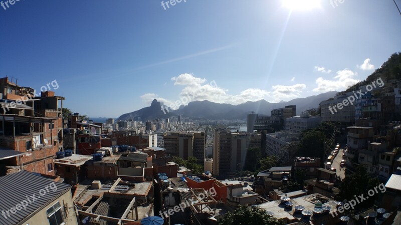 Favela Cantagalo Rio De Janeiro Rio Rj