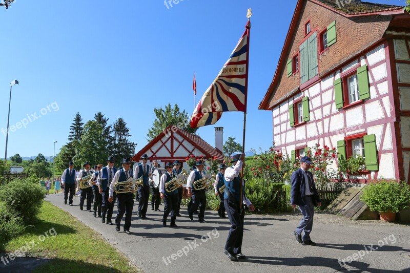 Corpus Christi Procession Church Music Band Free Photos