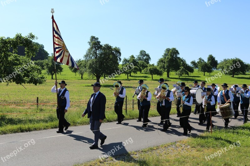 Corpus Christi Procession Church Music Band Free Photos