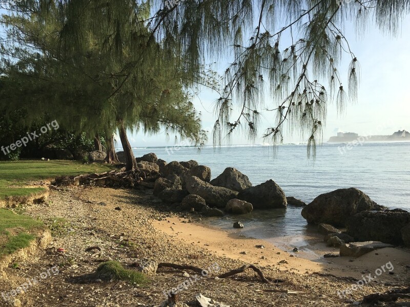 Guam Island Life Morning Ritual Ocean Island