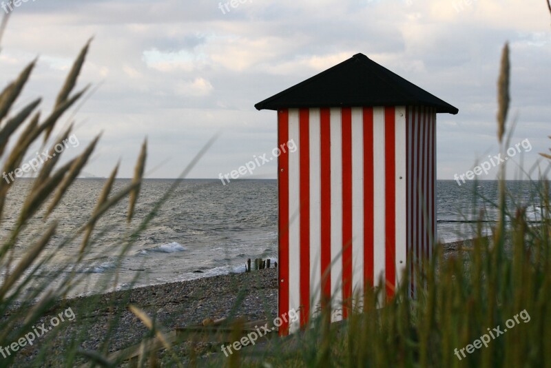 Beach Hut Beach Summer Journey Sea