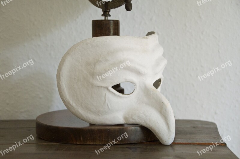 Mask Pulcinella Pulcinella Mask Nose Theater