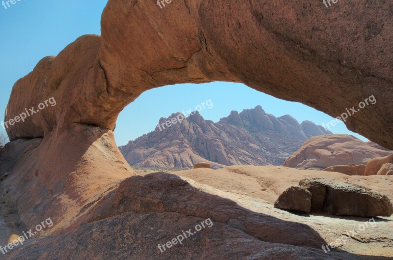 Spitzkoppe Namibia Rock Arch Rock Free Photos