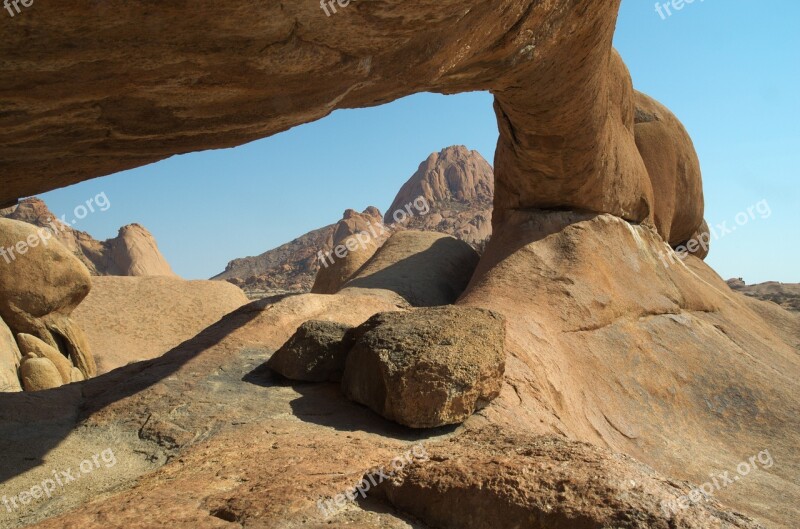 Spitzkoppe Namibia Rock Rock Arch Cliff