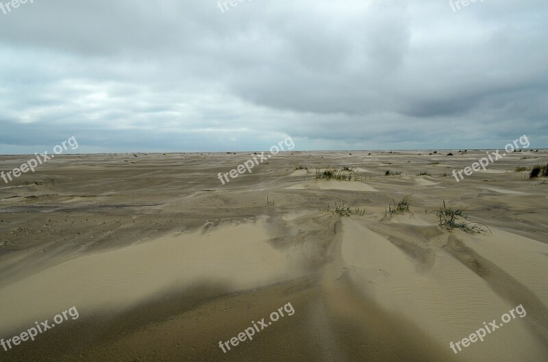 Sea Mood Beach Sandstorm Atmosphere