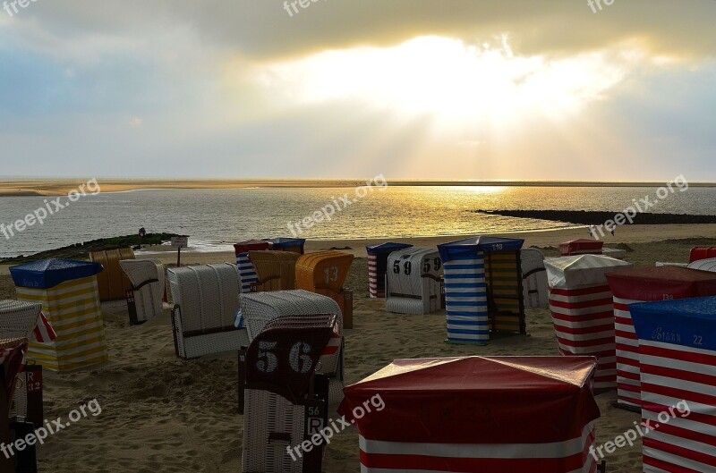 Mood Twilight Lighting Main Beach Borkum Clubs