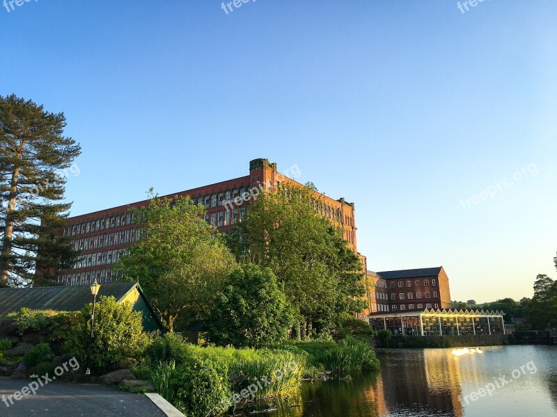 Belper Derbyshire Peak District River Mill