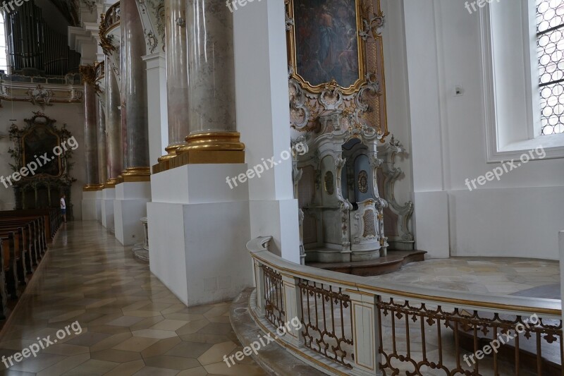 Church Zwiefalten Religion Building Baroque