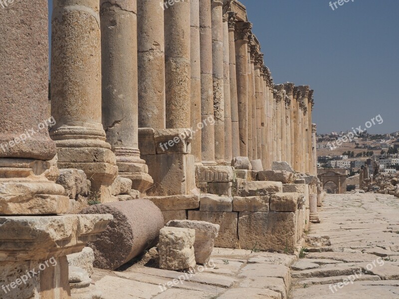 Columns Roman Empire Classic Roman Ruins Free Photos