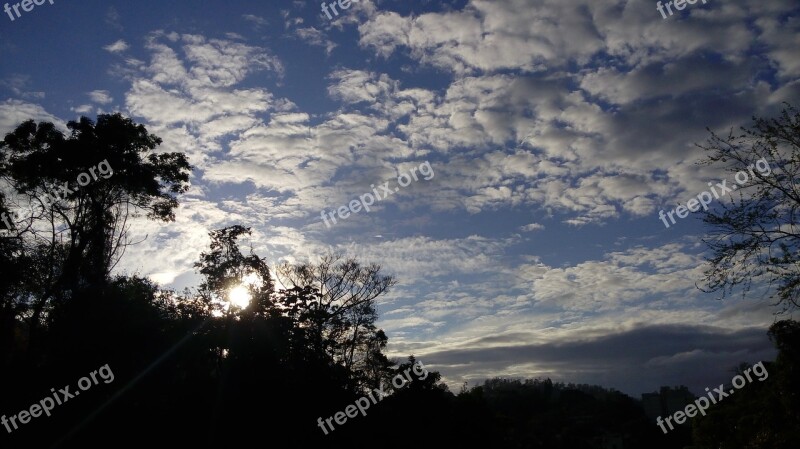 Brazil Blumenau Maurice Sunset Blue