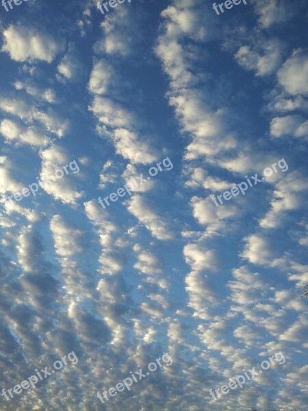 Clouds Sky White Clouds Air Free Photos