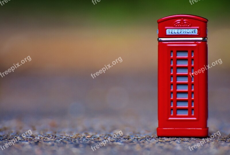 Phone Booth English Phone Telephone House England