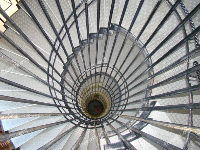 Stairs Spiral Staircase Tower Round Curly