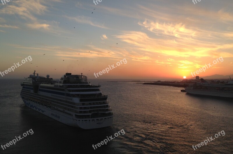 Aida Sunset Phased Out Cruise Ship Sea