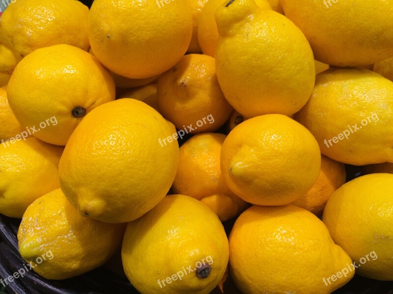 Lemon Imported Goods Yellow Young And Vivacious Vivid