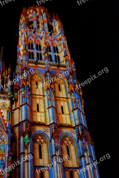 Rouen Cathedral France Building Show