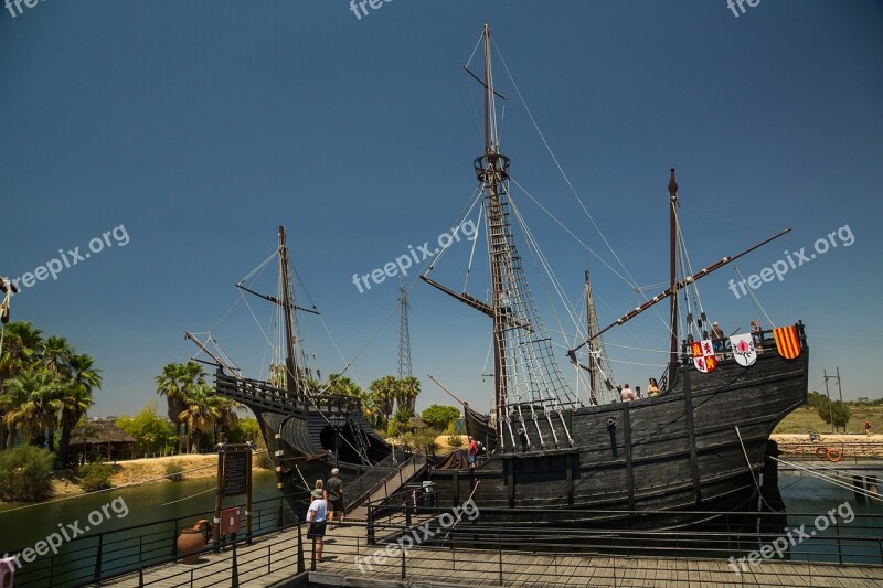 Columbus Ship Spain Huelva Vacations