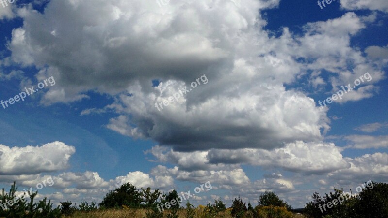 Sky Clouds Glomerulus Blue Sky Rams