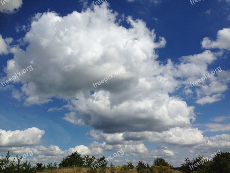 Clouds Sky Glomerulus Cloud Cover Nature