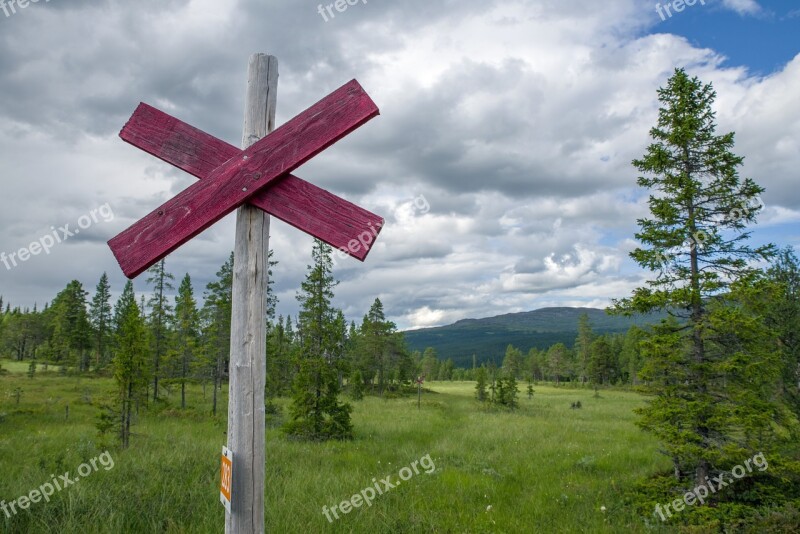 Sweden Fjäll Landscape Nature Wide