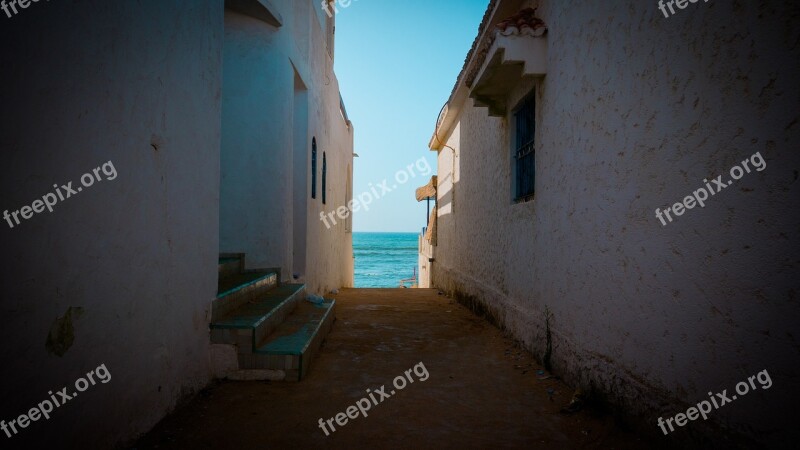 Alley Sea Sea View Eng House Walls