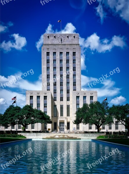 Houston Texas City Hall Urban Government