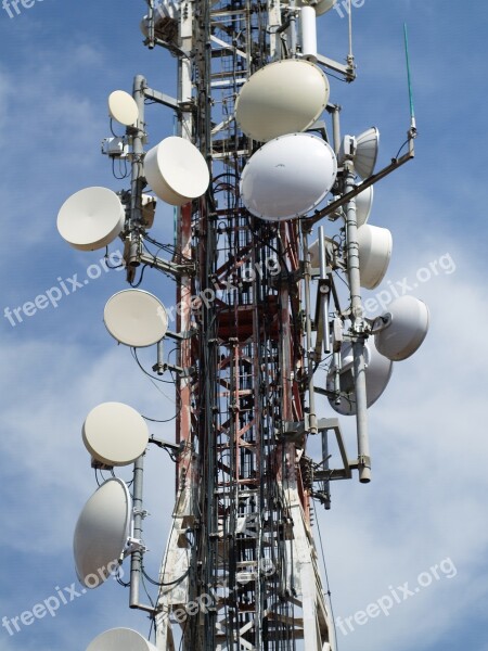 Antenna Pole Technology Communication Transmission